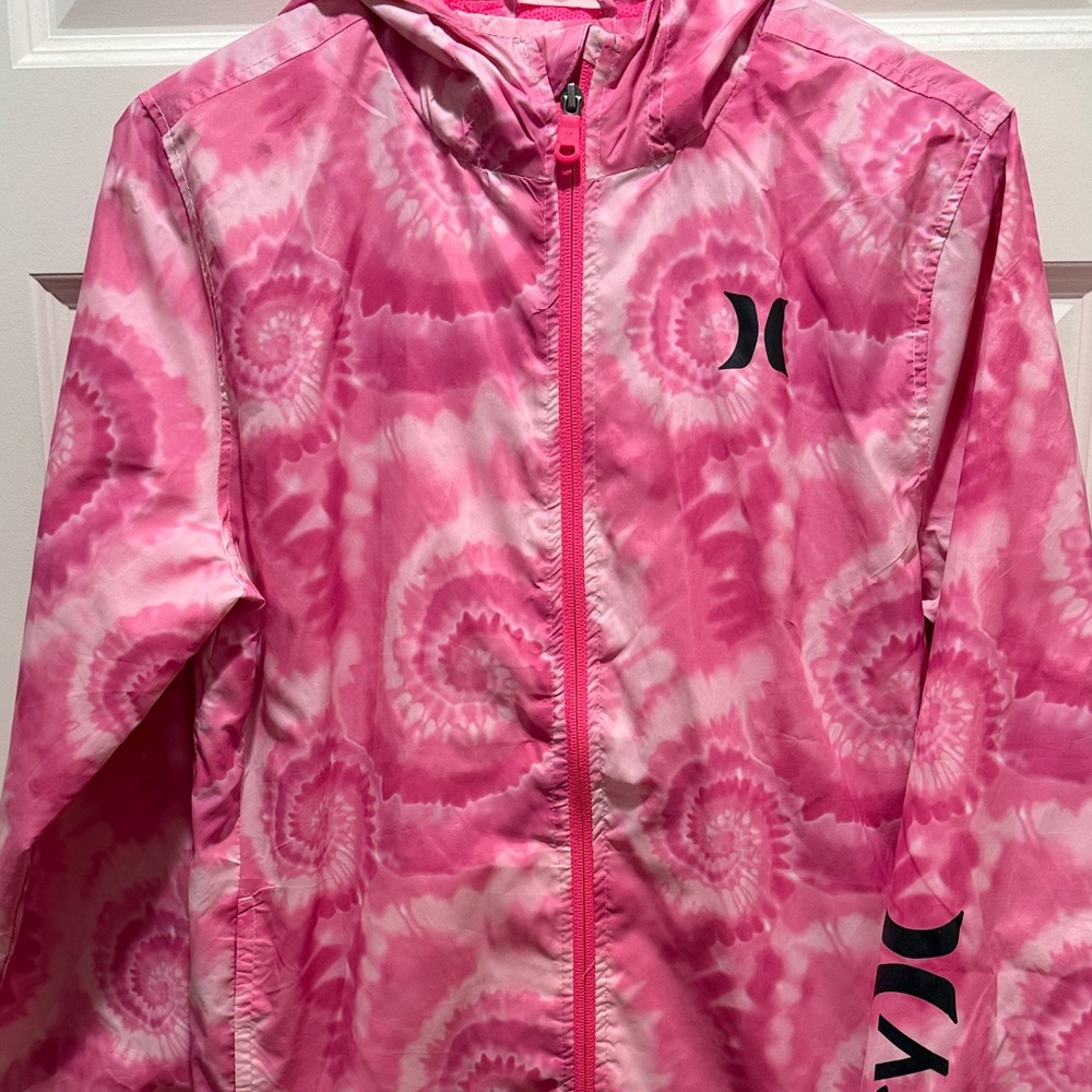 Hurley Kids Pink Spiral Swim Coverup